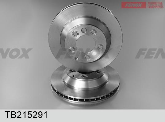 Fenox TB215291 - Тормозной диск autospares.lv