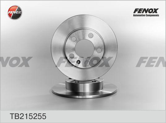 Fenox TB215255 - Тормозной диск autospares.lv
