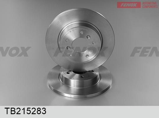 Fenox TB215283 - Тормозной диск autospares.lv