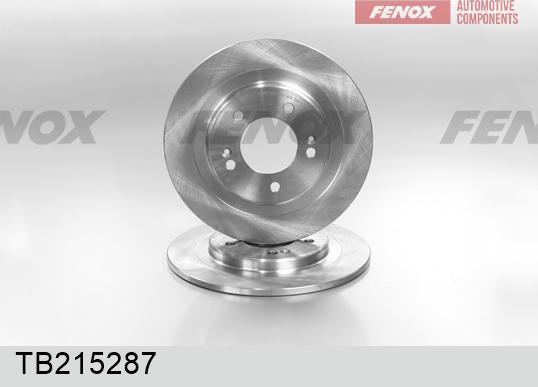 Fenox TB215287 - Тормозной диск autospares.lv