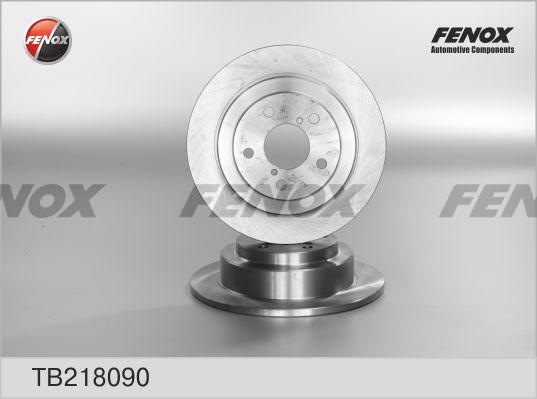 Fenox TB218090 - Тормозной диск autospares.lv