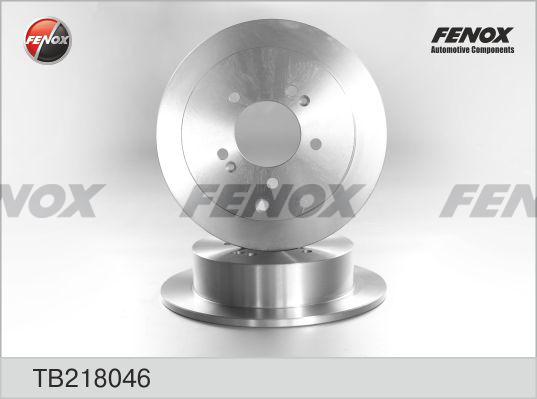 Fenox TB218046 - Тормозной диск autospares.lv