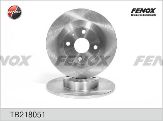 Fenox TB218051 - Тормозной диск autospares.lv