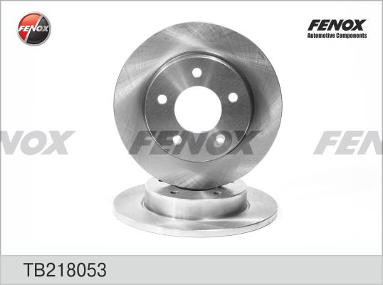 Fenox TB218053 - Тормозной диск autospares.lv