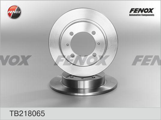 Fenox TB218065 - Тормозной диск autospares.lv