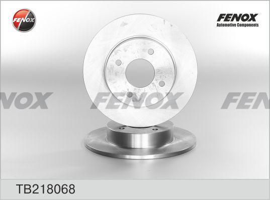 Fenox TB218068 - Тормозной диск autospares.lv