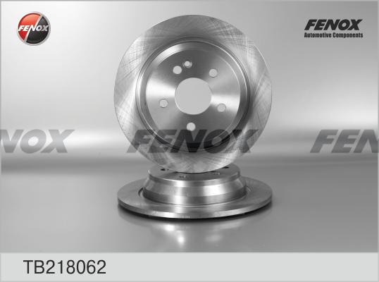 Fenox TB218062 - Тормозной диск autospares.lv