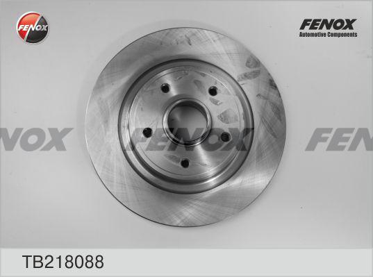 Fenox TB218088 - Тормозной диск autospares.lv