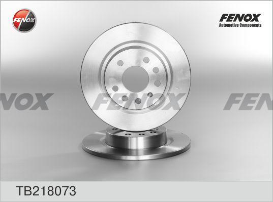 Fenox TB218073 - Тормозной диск autospares.lv