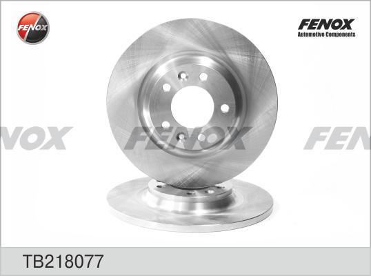 Fenox TB218077 - Тормозной диск autospares.lv