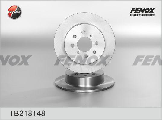 Fenox TB218148 - Тормозной диск autospares.lv