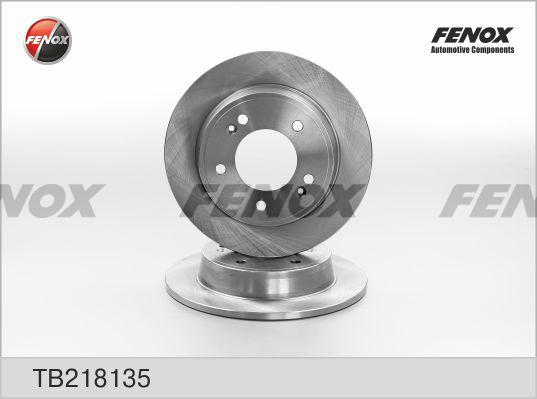 Fenox TB218135 - Тормозной диск autospares.lv