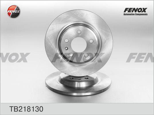 Fenox TB218130 - Тормозной диск autospares.lv