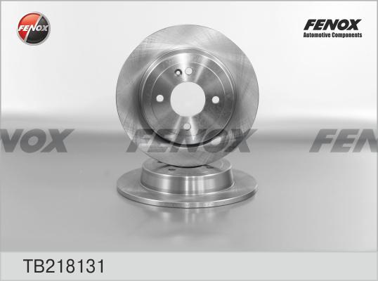 Fenox TB218131 - Тормозной диск autospares.lv