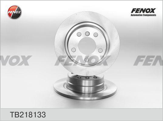 Fenox TB218133 - Тормозной диск autospares.lv