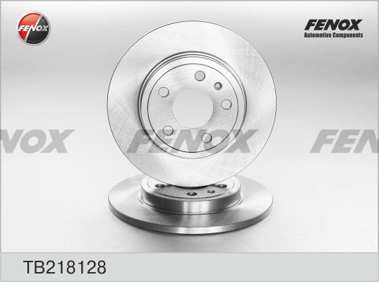 Fenox TB218128 - Тормозной диск autospares.lv