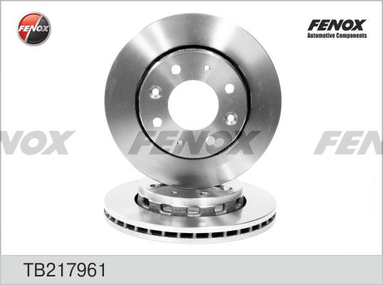 Fenox TB217961 - Тормозной диск autospares.lv