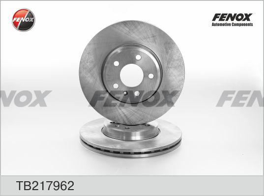 Fenox TB217962 - Тормозной диск autospares.lv