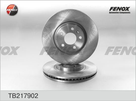 Fenox TB217902 - Тормозной диск autospares.lv