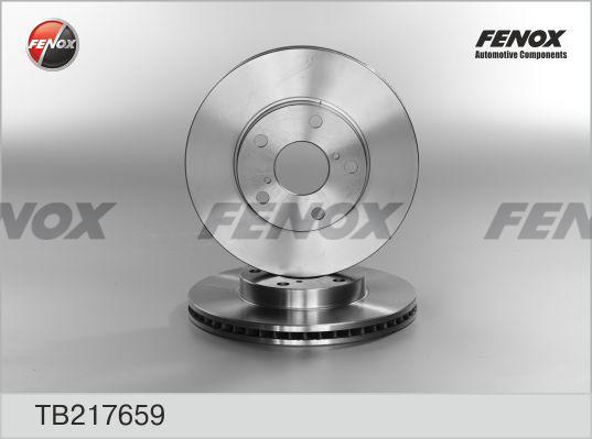 Fenox TB217659 - Тормозной диск autospares.lv