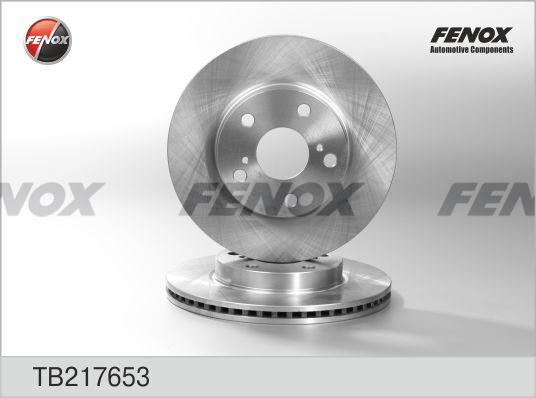 Fenox TB217653 - Тормозной диск autospares.lv