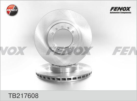 Fenox TB217608 - Тормозной диск autospares.lv