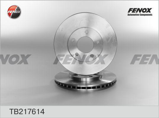 Fenox TB217614 - Тормозной диск autospares.lv