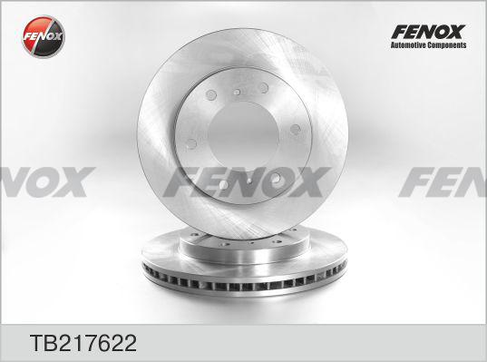 Fenox TB217622 - Тормозной диск autospares.lv