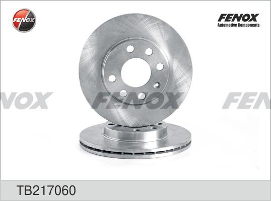 Fenox TB217060 - Тормозной диск autospares.lv