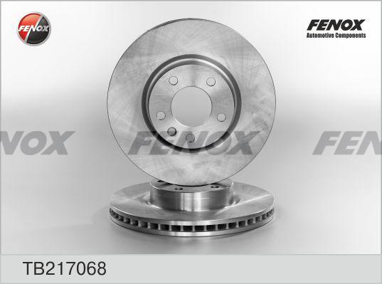 Fenox TB217068 - Тормозной диск autospares.lv