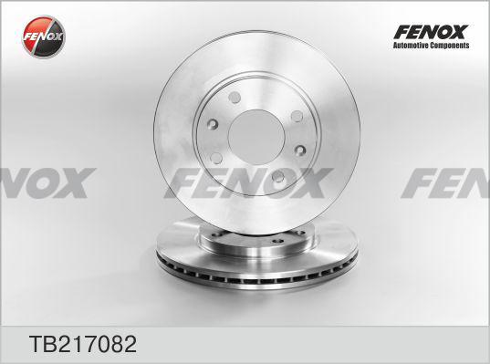 Fenox TB217082 - Тормозной диск autospares.lv