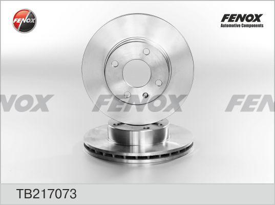 Fenox TB217073 - Тормозной диск autospares.lv