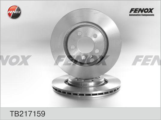 Fenox TB217159 - Тормозной диск autospares.lv