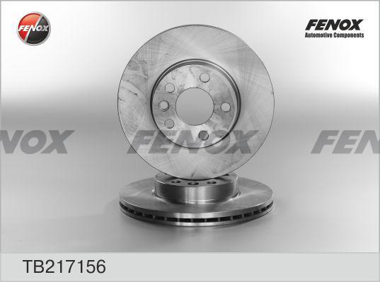 Fenox TB217156 - Тормозной диск autospares.lv