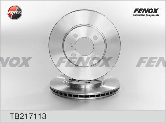 Fenox TB217113 - Тормозной диск autospares.lv