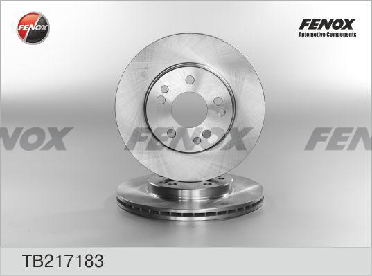 Fenox TB217183 - Тормозной диск autospares.lv