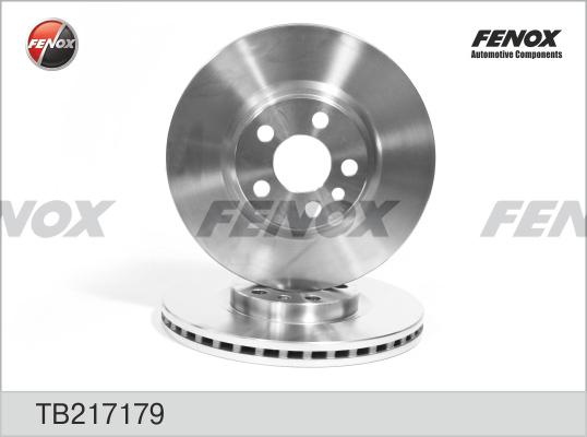 Fenox TB217179 - Тормозной диск autospares.lv