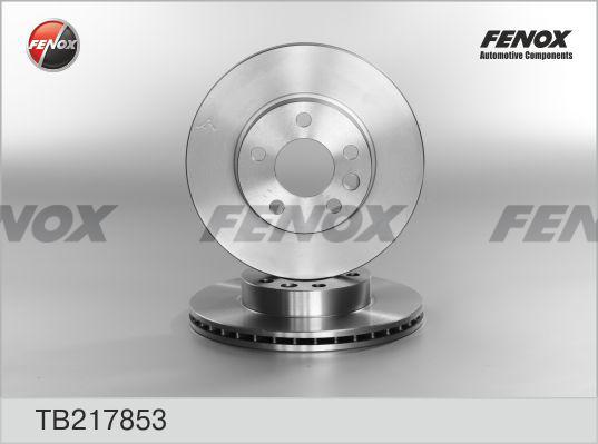 Fenox TB217853 - Тормозной диск autospares.lv