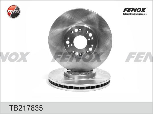 Fenox TB217835 - Тормозной диск autospares.lv