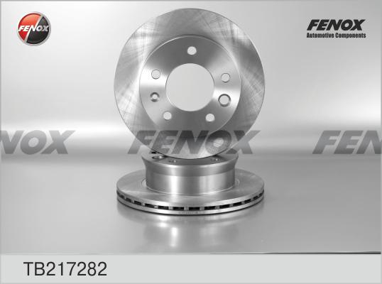 Fenox TB217282 - Тормозной диск autospares.lv