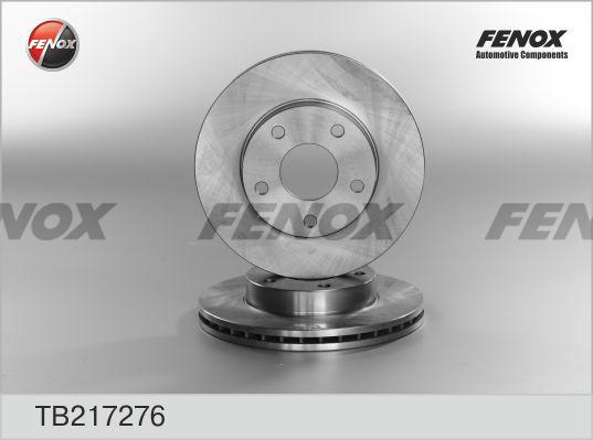 Fenox TB217276 - Тормозной диск autospares.lv