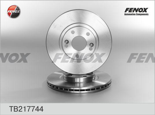 Fenox TB217744 - Тормозной диск autospares.lv