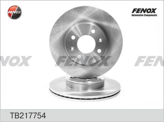 Fenox TB217754 - Тормозной диск autospares.lv