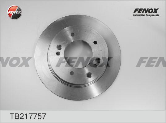 Fenox TB217757 - Тормозной диск autospares.lv