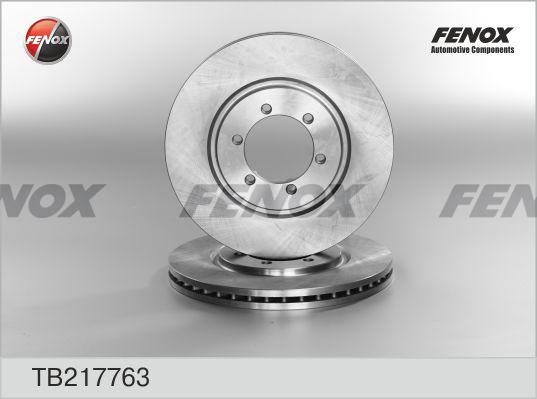 Fenox TB217763 - Тормозной диск autospares.lv