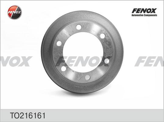 Fenox TO216161 - Тормозной барабан autospares.lv