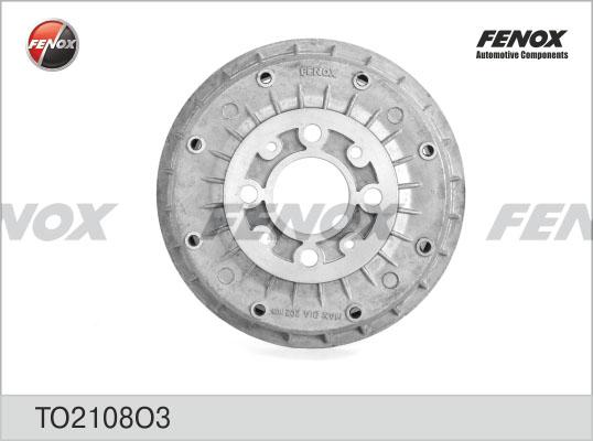 Fenox TO2108O3 - Тормозной барабан autospares.lv