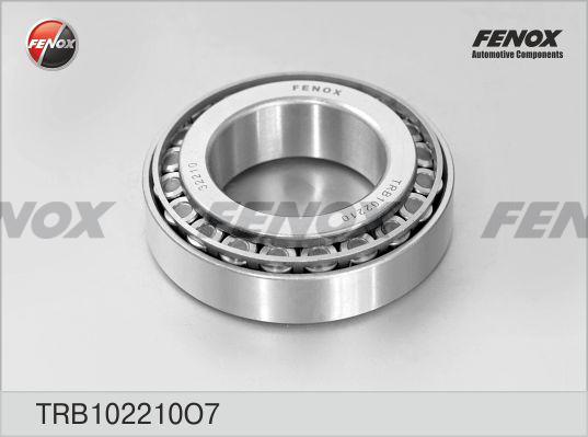 Fenox TRB102210O7 - Подшипник ступицы колеса, комплект autospares.lv