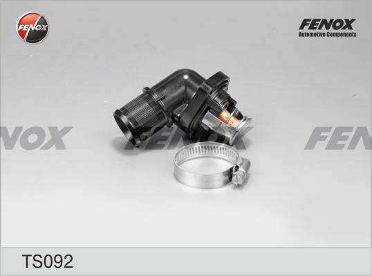 Fenox TS092 - Термостат охлаждающей жидкости / корпус autospares.lv