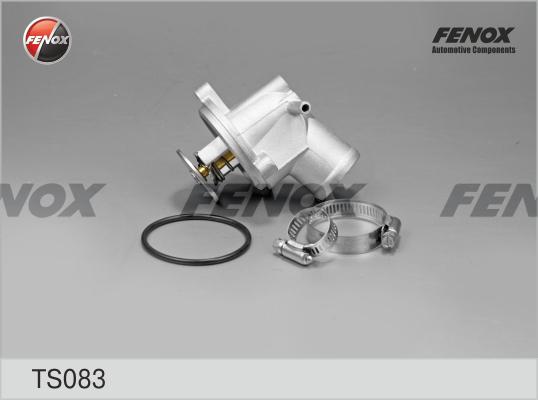 Fenox TS083 - Термостат охлаждающей жидкости / корпус autospares.lv